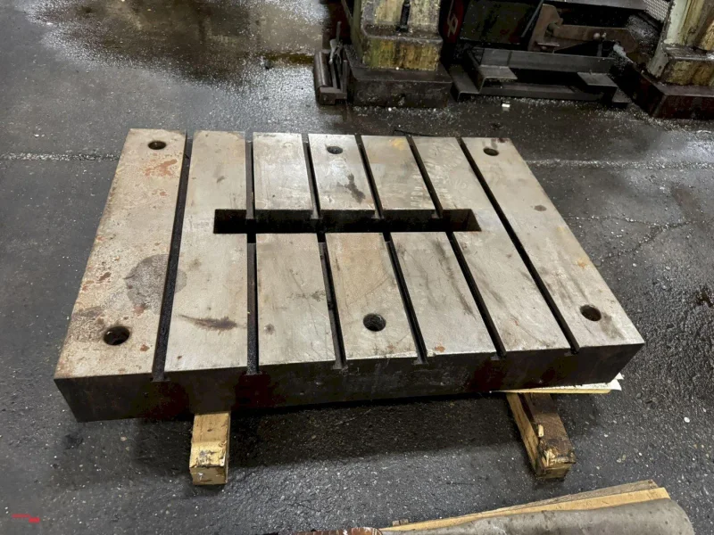 42-1/2&quot; X 30-1/4&quot; x 6&quot; HEAVY DUTY STEEL BOLSTER PLATE. STOCK # 0991125