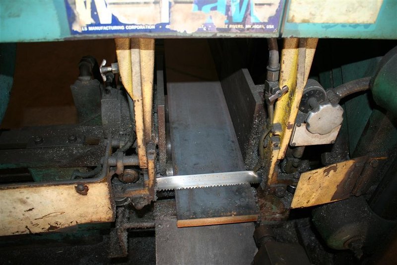 12' X 12' WELLSAW AUTOMATIC BANDSAW: STOCK #62823