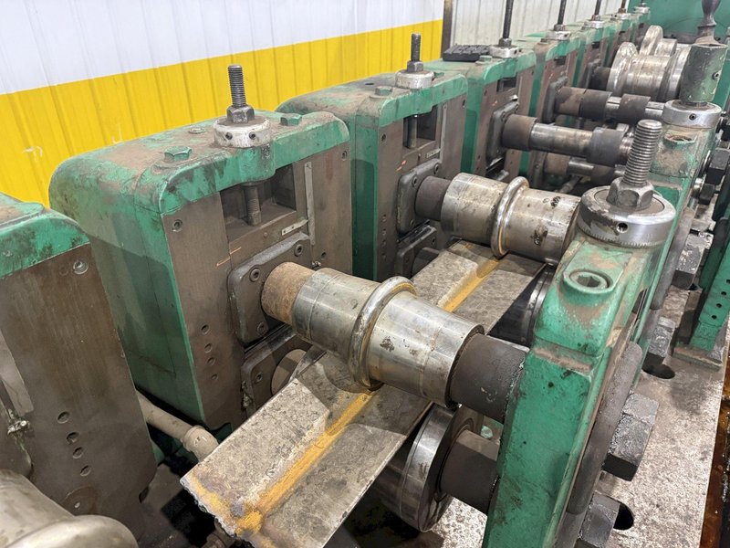 12 STAND X 2.5" YODER MODEL M2-1/2 ROLLFORMER, 18" ROLLSPACE: STOCK 23475