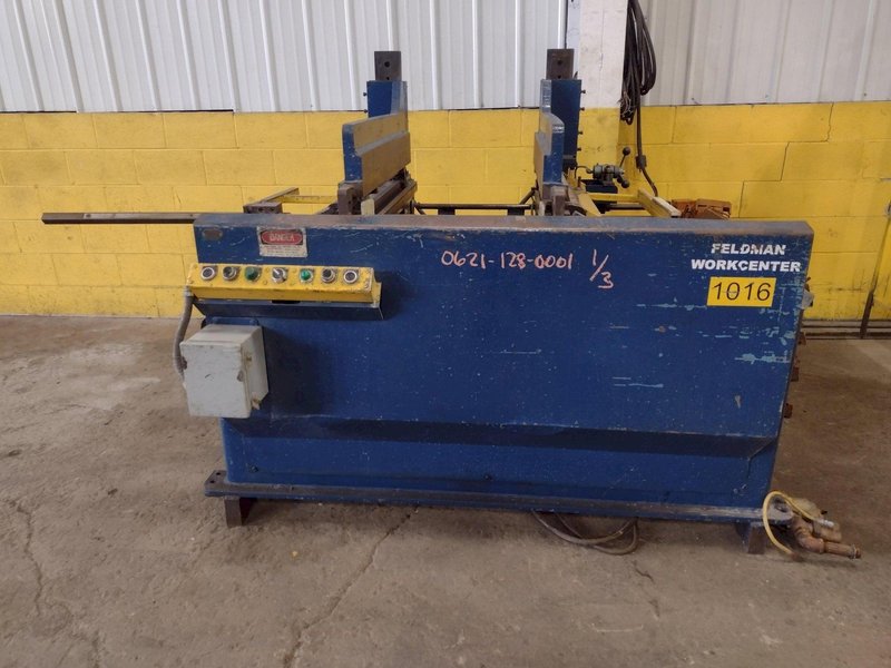 24" X 36" FELDMAN MODEL FF-24 DOUBLE WING TANGENT BENDER / BRAKE: STOCK #16172