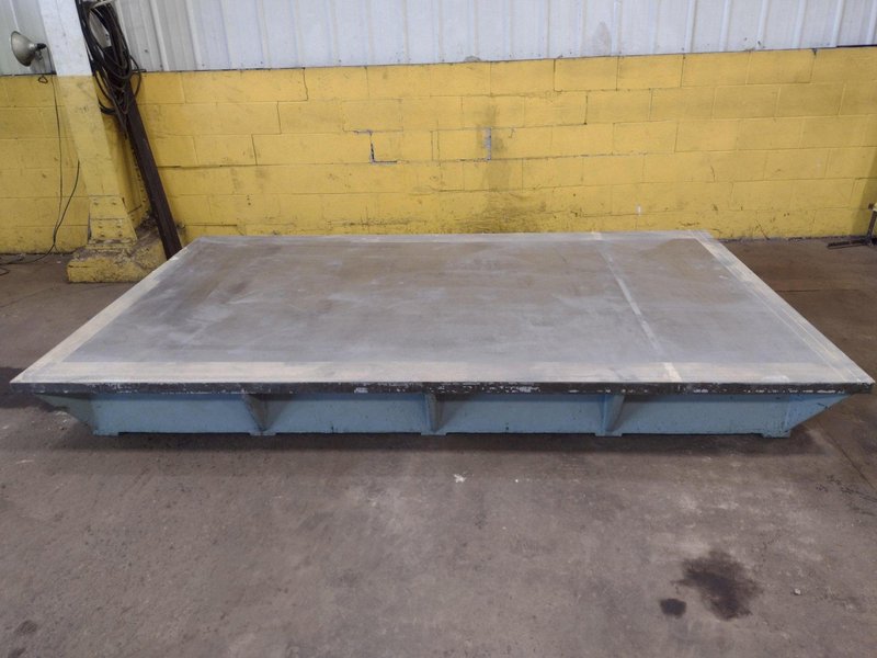 10&#039; X 6&#039; X 13&quot; STEEL LAYOUT TABLE: STOCK #23784