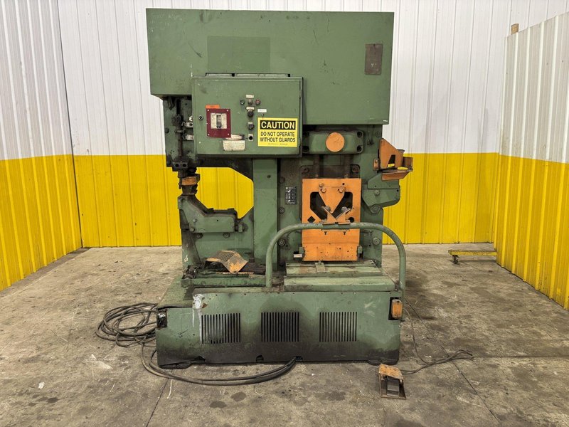 120 TON MUBEA MODEL #KLSH1100 HYDRAULIC IRONWORKER: YOBRO #23725