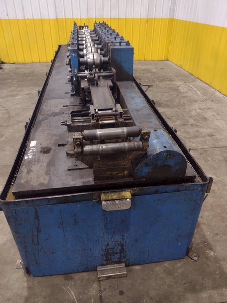 8 STAND X 2" ARDCOR MODEL #F-15 ROLLFORMER, TOOLED FOR ANGLE &amp; CHANNEL: YOBRO #24841