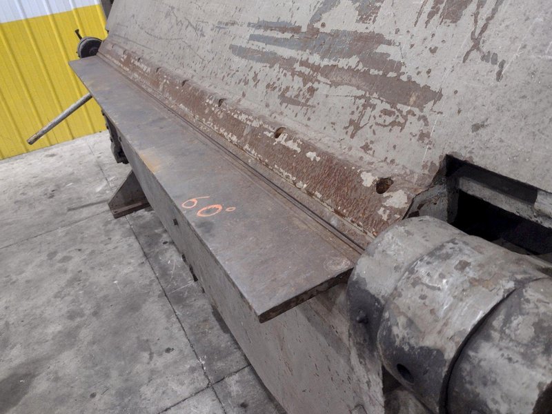 8&#039; x 1/4&quot; CHICAGO DREIS &amp; KRUMP POWERED APRON BRAKE: STOCK 23704