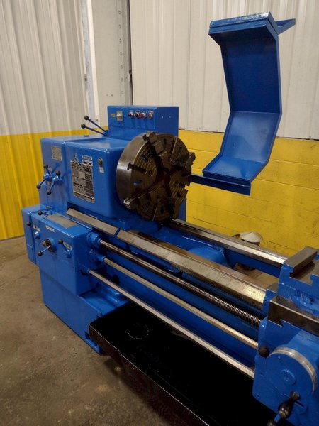 25&quot; x 120&quot; TOS MODEL #SN63B GAP BED ENGINE LATHE W/ 3&quot; HOLE: STOCK 13650