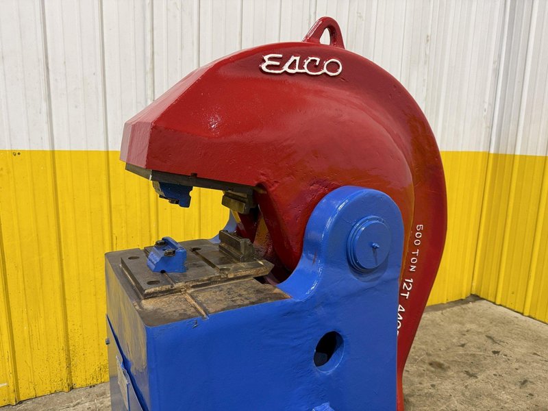 500 TON ESCO MODEL MARK-150 HYDRAULIC CABLE SWAGING PRESS: YOBRO #25199
