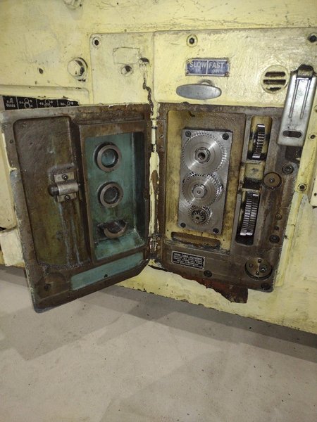 36&quot; X 10 HP KEARNEY &amp; TRECKER MODEL #1536A HORIZONTAL SIMPLEX MILL: STOCK #20256