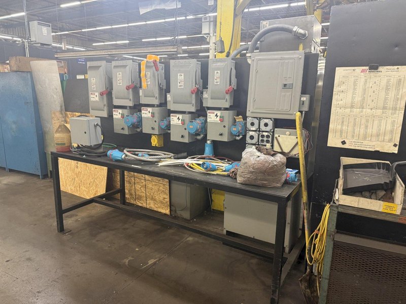 3 PHASE ELECTRIC TEST BENCH WITH 45 KVA TRANSFORMER: YOBRO #25298