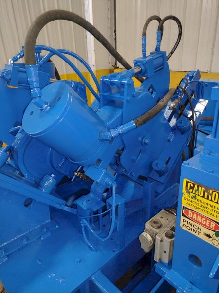 6&quot; x 6&quot; ANGLE - CONTROLLED AUTOMATION FABRILINE AUTOMATIC PUNCH AND SHEAR ANGLE LINE: STOCK #16465