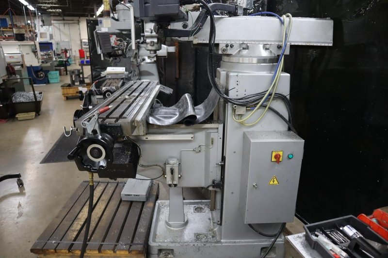 Sharp TMV-DVS Acu-Rite MillPWR 2-Axis CNC Vertical Knee Mill, Power Quill Feed, Power Drawbar- Auction Item