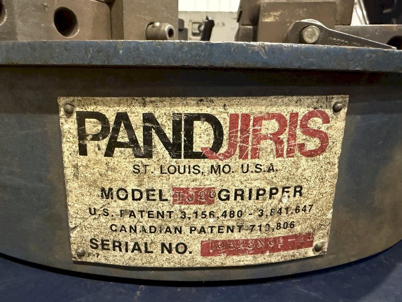 20” 3 JAW PANDJIRIS MODEL #TJ20 WELDING POSITIONER GRIPPER CHUCK: YOBRO #24933