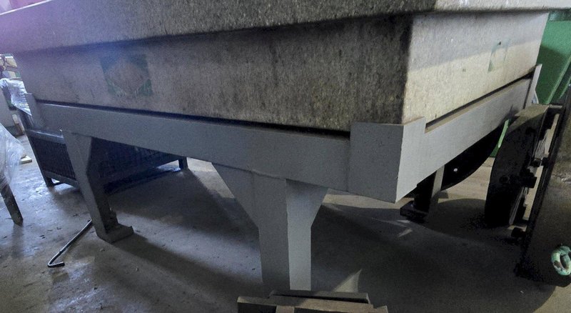 44" X 68" GRANITE SURFACE PLATE WITH STAND STOCK # 0655226