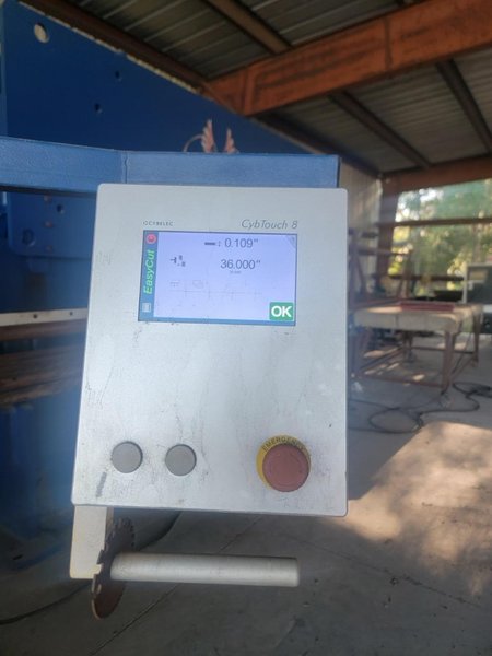 1/4″ x 10′ Standard Industrial AB250-10 Hydraulic Shear, 2014