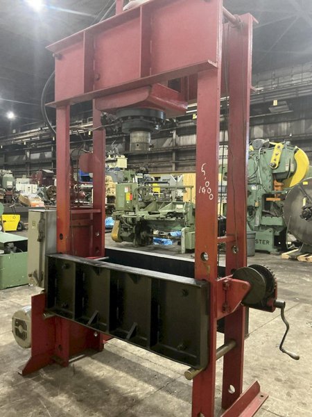 150 TON KR WILSON MODEL #37KAA-150DA-1P H-FRAME PRESS: YOBRO #25926