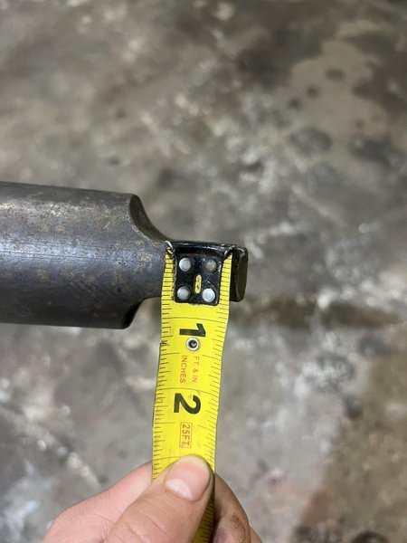 4&quot; DIAMETER X 105&quot; LONG BORING BAR WITH MORSE TAPER: STOCK #20650