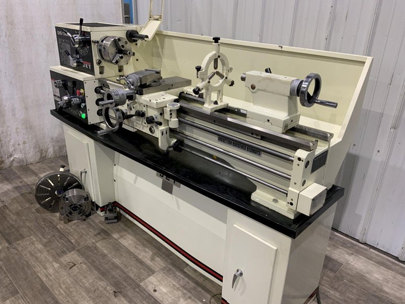 13" X 40" JET MODEL GHB1340A GAP BED ENGINE LATHE: STOCK #80790