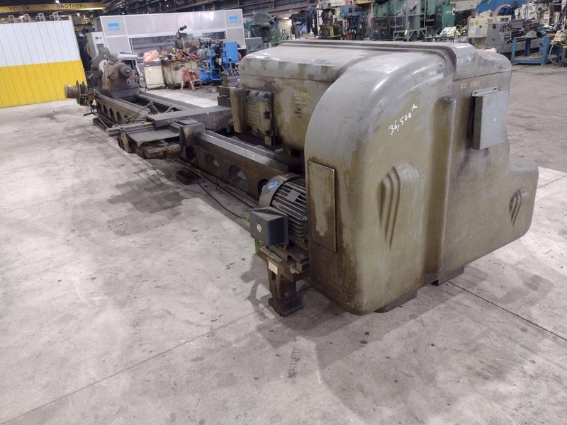 40&quot; X 252&quot; (21&#039;) AMERICAN PACEMAKER ENGINE LATHE, 2.75&quot; HOLE: STOCK #20836