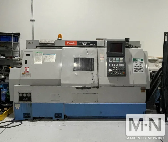 Mazak Super QT-15M Mark II CNC Lathe, 1997