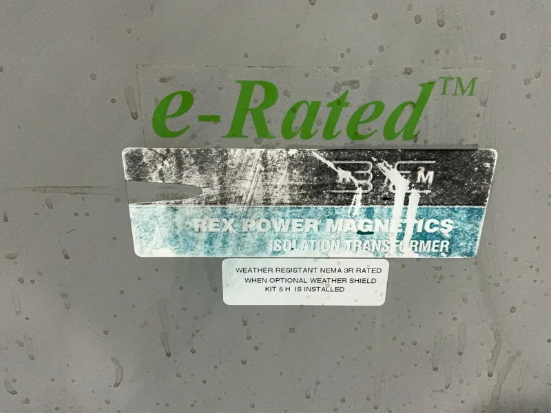 REX POWER MAGNETICS 45 KVA TRANSFORMER  -  BA45HCA/Z
