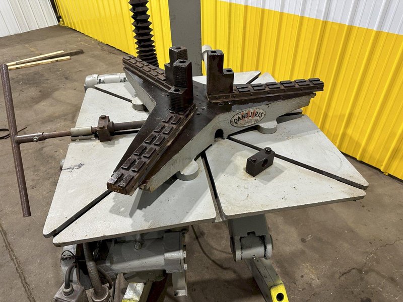 3,000 LB P&amp;H MODEL #WP3A POWER ELEVATING WELDING POSITIONER WITH PANDJIRIS GRIPPER: STOCK #19502