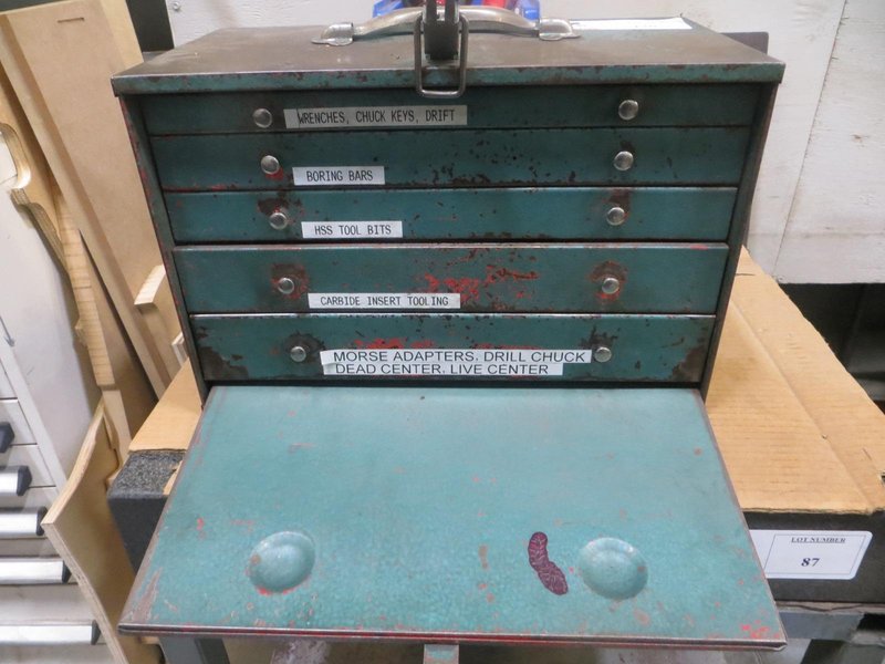 Tool Box 5 Drawer w Contents- Auction Item