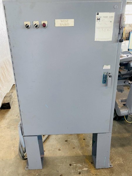 1/2&quot; X 24&quot; US BAIRD MODEL # 8 4-SLIDE WIRE MACHINE. STOCK # 0509019