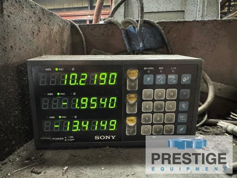 Nomura 3.35” Manual Horizontal Boring Mill