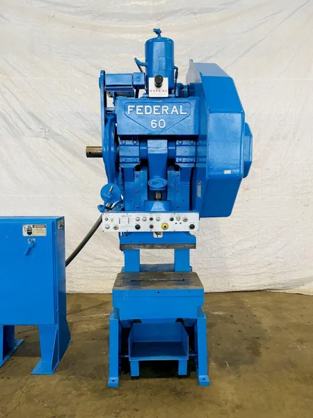 60 TON FEDERAL / PRECISION INDUSTRIES OBI PRESS, 3" STROKE: STOCK # 4360