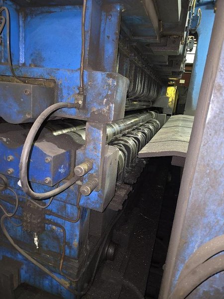 96" x .750" DANIELI-WEAN CASSETTE LEVELER. STOCK #0325726