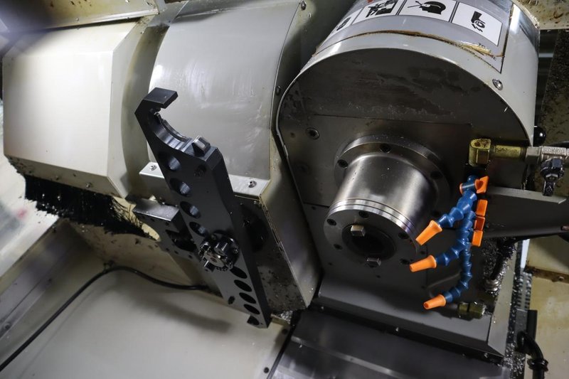 Haas VF-2SS CNC Vertical Machining Center, 12K Spindle, 4th Axis Brushless Drive with SHRT-160H Rotary Table, 24 Station SMTC, Probing, Chip Auger - Auction Item