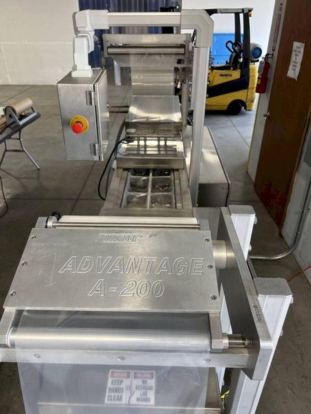 Rollstock RA200 Vacuum Packaging Thermoformer – 2022 – Roll-Fed, High-Speed Operation