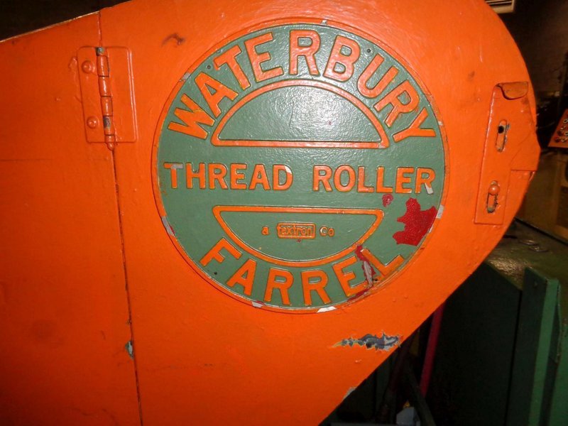 1/2&quot; Waterbury Farrel #30 Incline Thread Roller