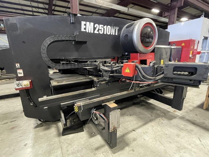 Amada EM2510NT CNC Turret Punch Press, 2004