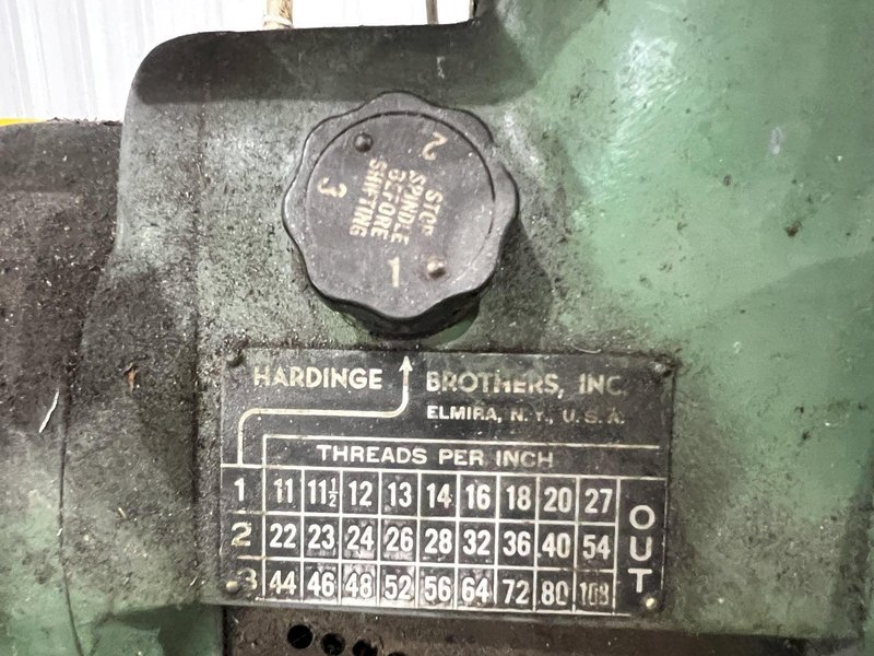 11" x 18" HARDINGE MODEL HLV-H HIGH PRECISION TOOLROOM LATHE: STOCK #20681