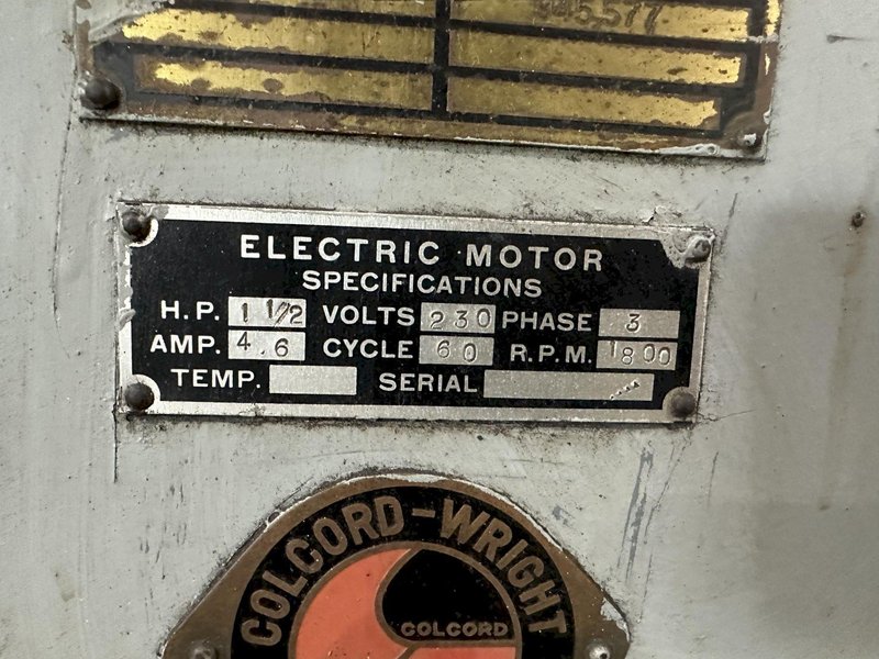 3" OLIVER ADRIAN MODEL #600 DRILL SHARPENER GRINDER: STOCK #23491