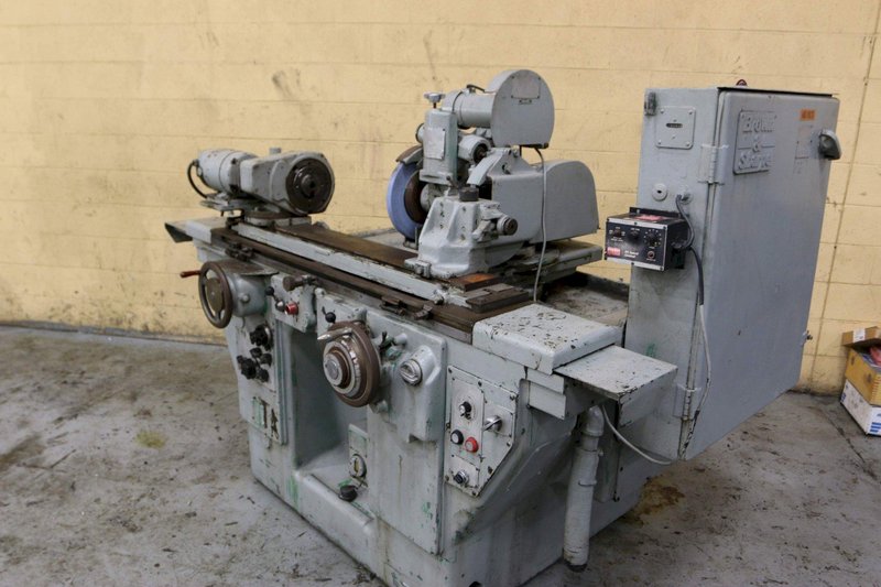 10&#039; X 20&#039; BROWN &amp; SHARP MODEL #1020U CYLNDRICAL GRINDER: STOCK 70522