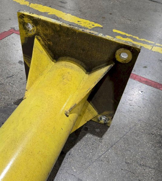 300LB CAPACITY JIB CRANE ARM AND POST ONLY USED