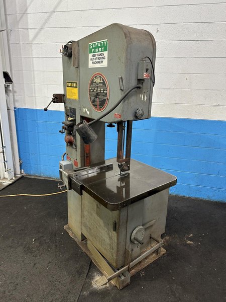 20" DOALL MODEL #2013V VERTICAL BANDSAW: STOCK #77719