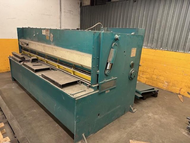 1/4″ x 10′ Adira GHS-0630 Hydraulic Power Squaring Shear, 1999 – Backgauge, Squaring Arm