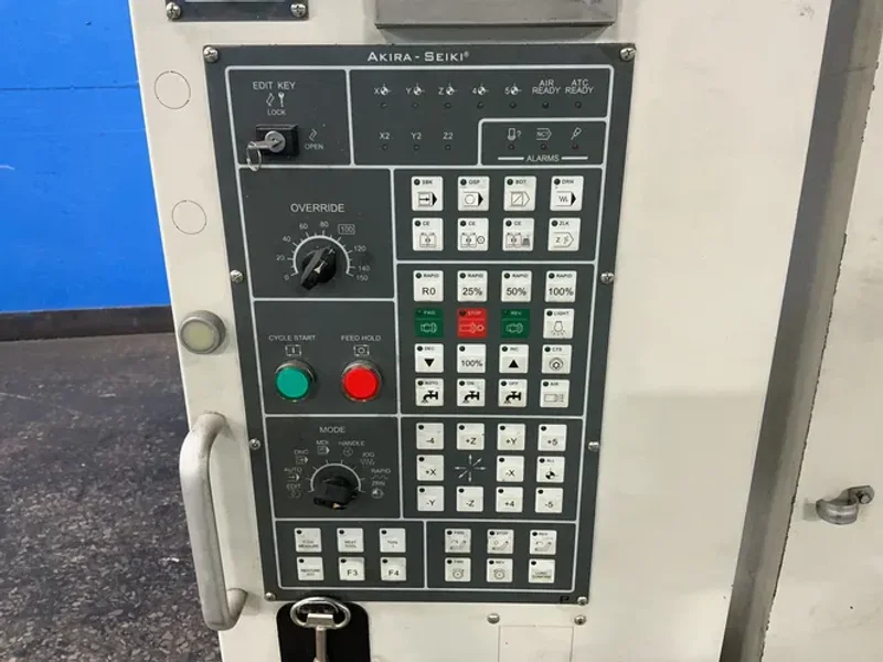 AKIRA SEIKI CO., LTD. 16”X19”-27.5” CNC VMC  -  RMV700APC