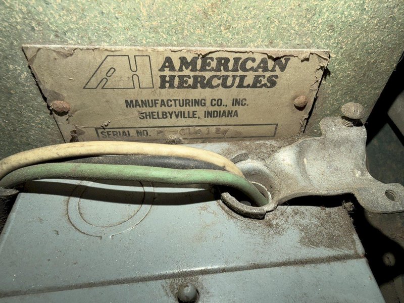 1.5" X 1.5" X 3/16" X 18" DIAMETER AMERICAN HERCULES MODEL #CLO ANGLE BENDING ROLL: STOCK #22576