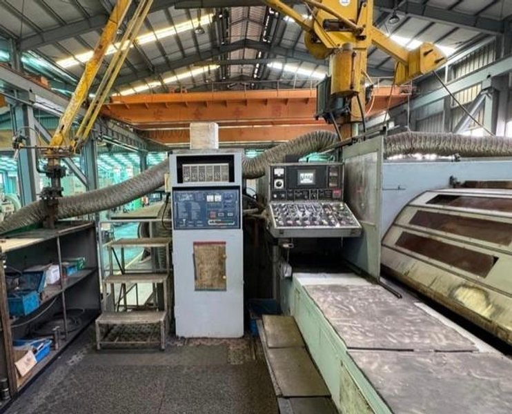 SAKAMURA #BPF-580, HEAVY DUTY LONG/SHORT 6-STATION, 5-DIE PARTS FORMER