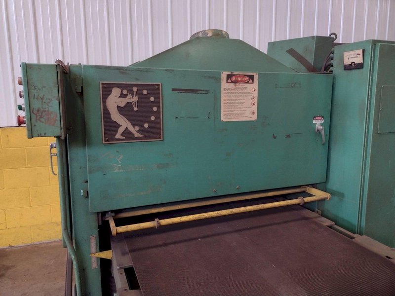 42" X 50 HP TIMESAVER MODEL #343-1SG  SLAG GRINDER BELT SANDER WITH HAMMOND DUST COLLECTOR: STOCK #17009
