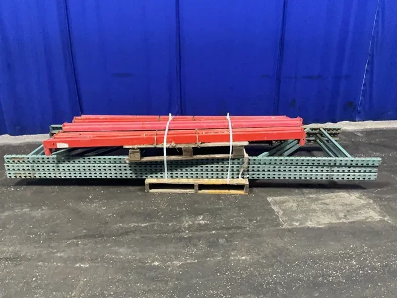42” X 144” PALLET RACKING  -  TEARDROP