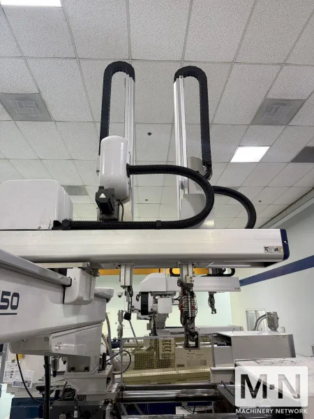 YUSHIN ROBOT MODEL YA-150DL DUAL ARM SERVO ROBOT MFG 2010