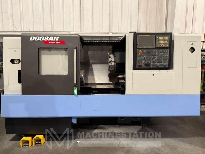 Doosan Puma 280 CNC Turning Center – 12″ Chuck Lathe