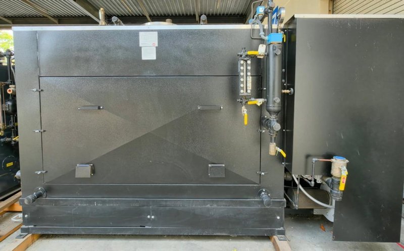 Parker Dual 48 HP Low NOx Steam Boiler System, 2022 – (2) Model 48L Boilers, 150 PSI, Complete Package