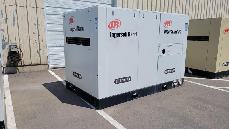 Ingersoll Rand Sierra H200W Oil-Free Rotary Screw Air Compressor, 2001
