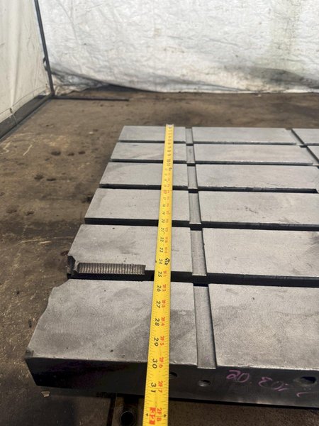 30" X 40" DEVLIEG AIR LIFT ROTARY TABLE. STOCK # 0221026