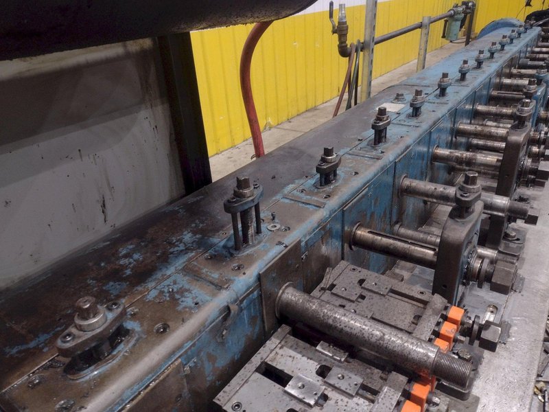 14 STAND X 2” TISHKEN MODEL #14-MW-2 ROLLFORMER 8" ROLL SPACE: YOBRO #24861